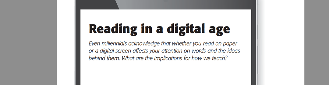 A2: Impacts of presentation formats and platforms on reading comprehension