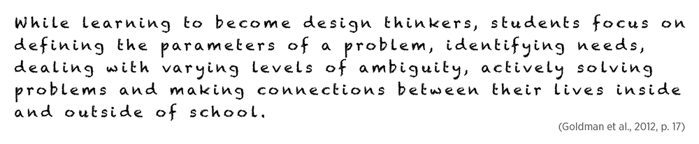 Unit 2 A1:  Back to design thinking