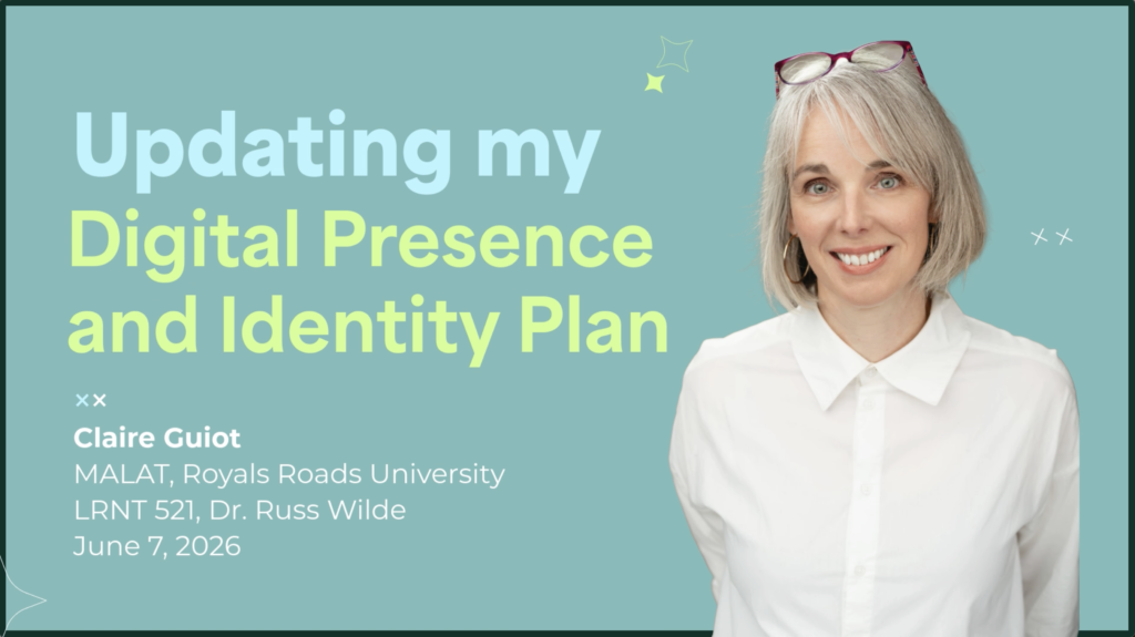 Digital Presence and Identity Plan